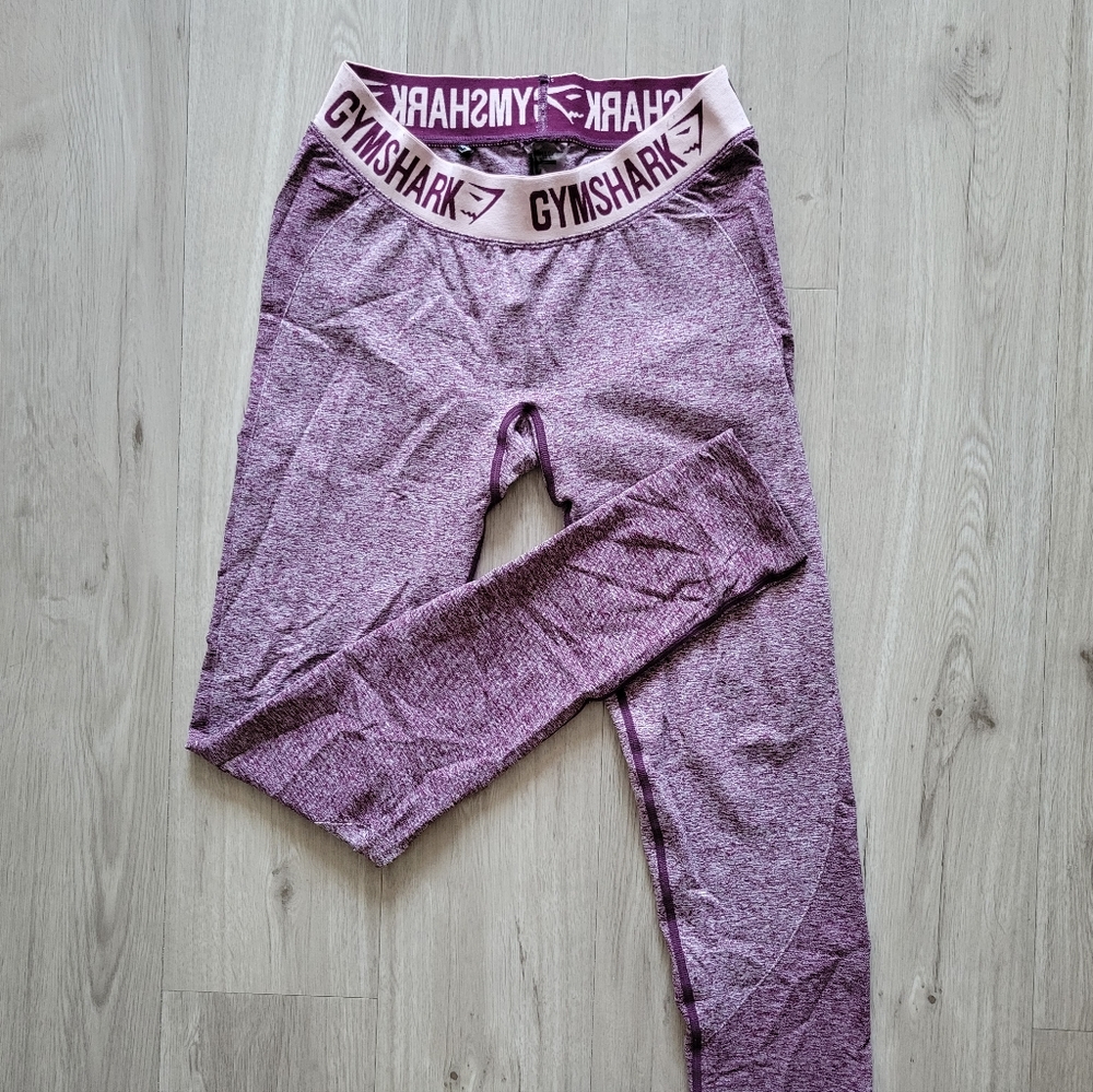 Gymshark Flex Leggings Medium Burgundy and Pink